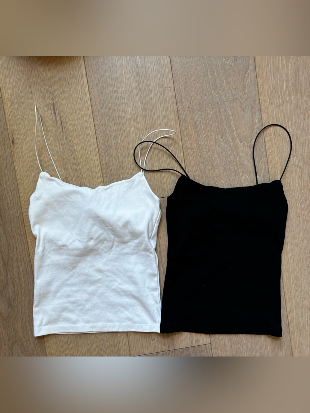 Zara lot of 2 cami Women’s Tank Tops - Black & White